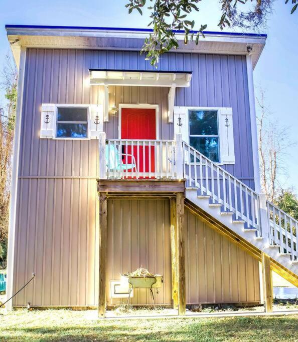 Secluded Tiny House By The Marsh With Hunting Island Beach Pass Frogmore Екстериор снимка